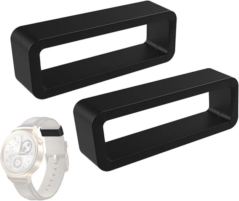 Klockband hållare ögla – 20 mm silikon klockarmband ring