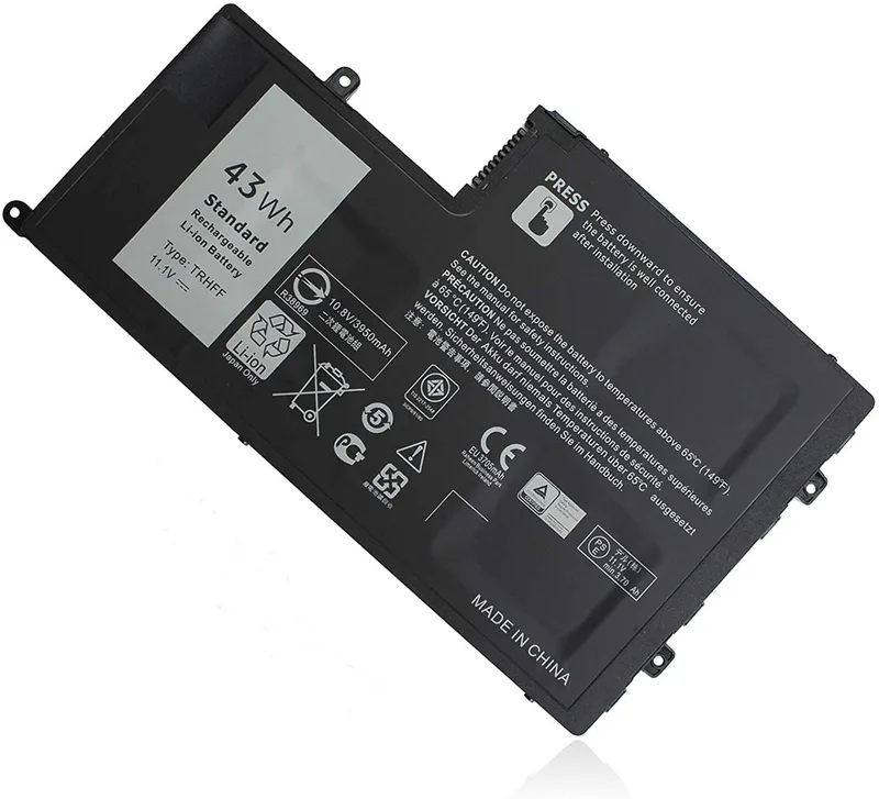 JCEQNVWL TRHFF laptopbatteri 11,1 V 43 Wh för Dell Inspiron