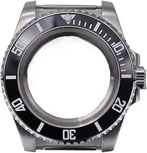 40 mm for Eta2824 urverk Silverfärgad klockfodral Jubilee 316L armband i rostfritt stål Safirglas