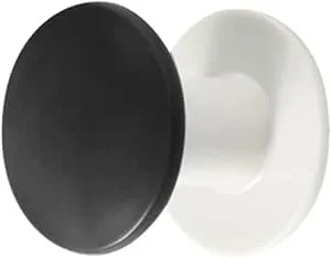 Skalbara hörlurar Väggfäste Stativ Hållare Hängare Organisera Väskor Kläder Display Hörlurar(Black)