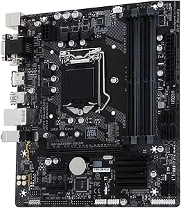 Spelmoderkort Fit For Gigabyte B250M-DS3H Stationärt moderkort LGA 1151 med stöd for 6:e/7:e generationens i7, i5, i3 DDR4, 64 GB M.2 SSD