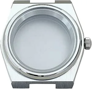 1 st 40 mm klockfodral Safir for NH35 NH36 NH38 NH34 NH70 Solid bottenkåpa 28,5 Urtavla Tillbehör