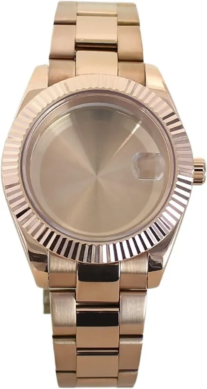 39 mm 36 polerad DJ Bezel Watch Case Safir