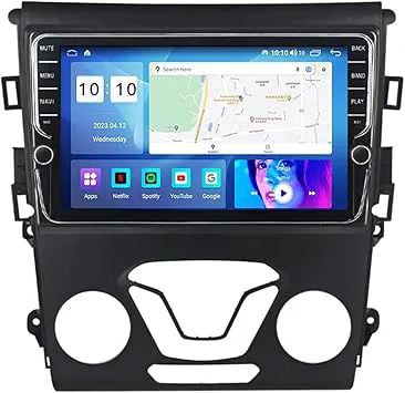 Android 15 Bärbar Bilradio 9 Tum Trådlös Carplay Android Auto för Ford Mondeo 5 2014-2019