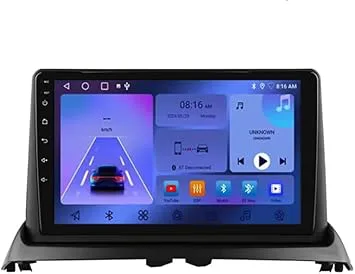 Trådlös Carplay-skärm Bilradio för Renault Clio 2 4 Apple CarPlay Android Auto GPS-navigering