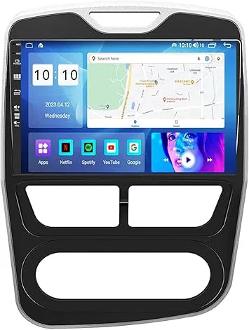 OTA Uppdatering Röststyrning Mirror Link för Renault Clio 4 2012-2016 Android 15 Bärbar Bilradio 9 Tum Trådlös Carplay Android Auto,8 Core 4G+Wifi 2G+32G