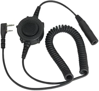 Tvåvägsradio Stor PTT-kabelkontakt for Walkie Talkie Passar for K-2in typ