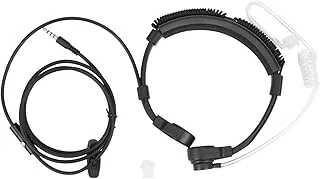 3,5 Mm Plugg Taktisk Halsmikrofon HöRlurar