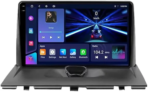 Android 15 bilstereo radio för Fiat Scudo 2007-2017, med WiFi GPS spegellänk Bluetooth EQ FM RDS SWC backkamera