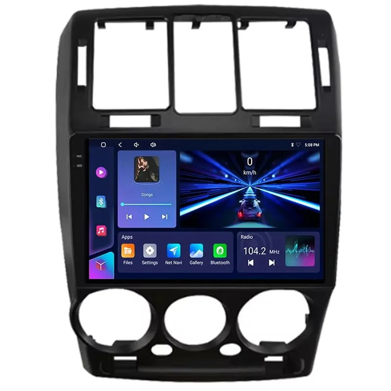 Android 15 bilstereo för Hyundai Getz 2002-2011, WiFi, GPS, 4 Core, 1G+32G