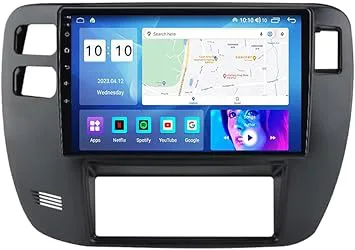 OTA Uppdatering Röststyrning Mirror Link för Nissan Patrol Y61 1997-2005 Android 15 Bärbar Bilradio 9 Tum Trådlös Carplay Android Auto,8 Core 4G+Wifi 4G+64G
