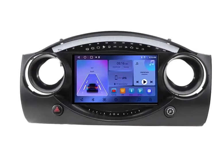 Trådlös Carplay-skärm för Mini Cooper S R50 R52 R53