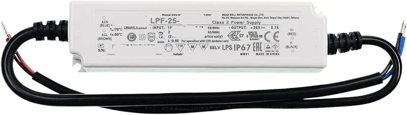 LED-belysning strömförsörjning LPF-25