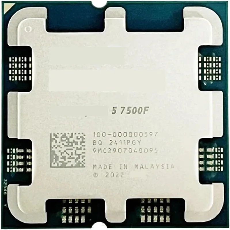 AMD Ryzen 5 7500F 3,7 GHz 6-kärnig 12-gängad CPU