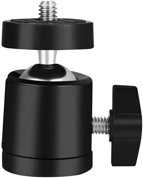 Mini svängbar boll huvudfäste