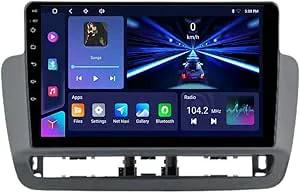 Android 15 Dubbel-Din Bilradio för Seat Ibiza 6J 2012-2015, Trådlös Carplay Android Auto Bluetooth GPS Navi WiFi FM RDS Backkamera,4 Core Wifi 1G+32G
