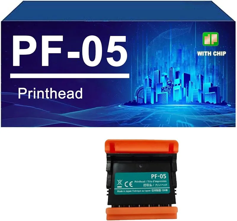 PF-05 Skrivhuvud Kompatibel För Canon IPF8310S IPF8410 IPF6300 IPF6410S IPF6410SE IPF9410 IPF8300 Skrivare,PF 05-1 PACK