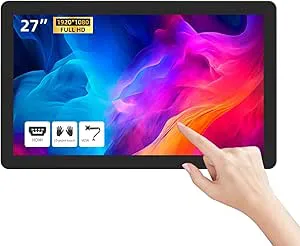 27 tums kapacitiv industriell multi-touch-skärm
