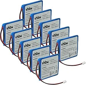 vhbw 10x utbytesbatteri