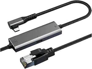 90 Graders Högervinkel Gigabit Ethernet-Adapter