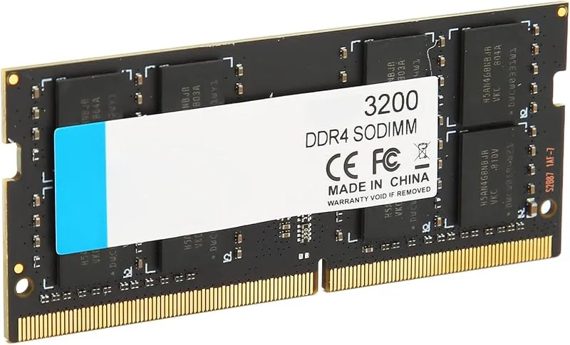 64GB-sats DDR4 SODIMM 3200MHz RAM, PC4 25600 CL22-minne, Bakåtkompatibilitets-RAM för Bärbar Dator, Bärbar Dator och Dat
