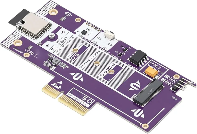 128 Gbps Höghastighets PCIe 5.0 M.2 NVMe-adapterkort