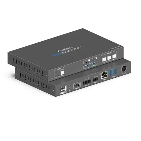PureLink KVM-switch för 2 datorer, svart