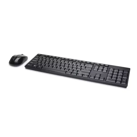 Kensington Pro Fit Low-Profile tangentbord och mus, fransk layout