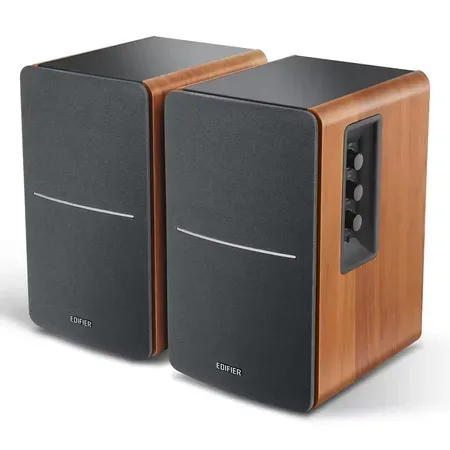 Edifier R1280Ts studiohögtalare 2.0, 2-vägs, trä