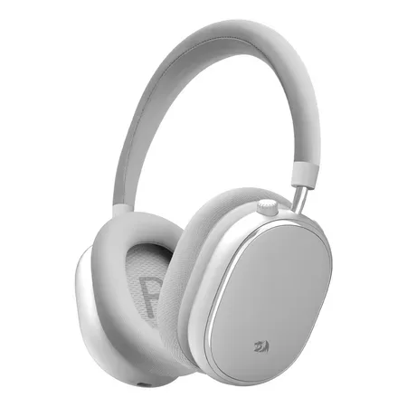 REDRAGON H620 VibeCore 700NC trådlösa hörlurar, brusreducering, Bluetooth, vit