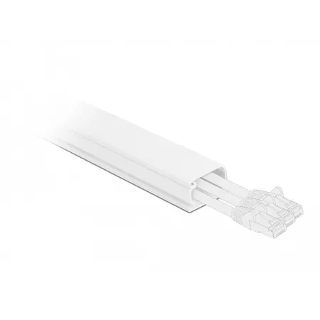 Delock cable duct with cover