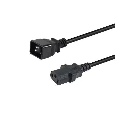 Equip strömkabel C20 till C13, 1,8 m, svart