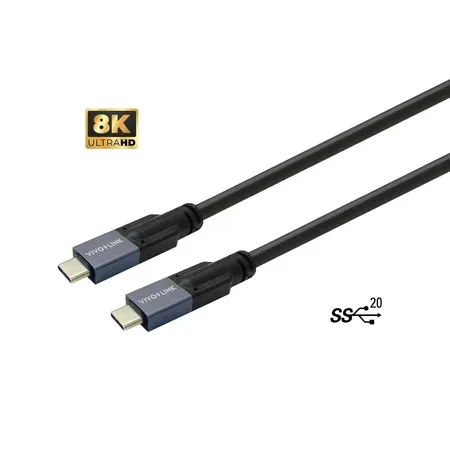 USB-C till USB-C-kabel 6m