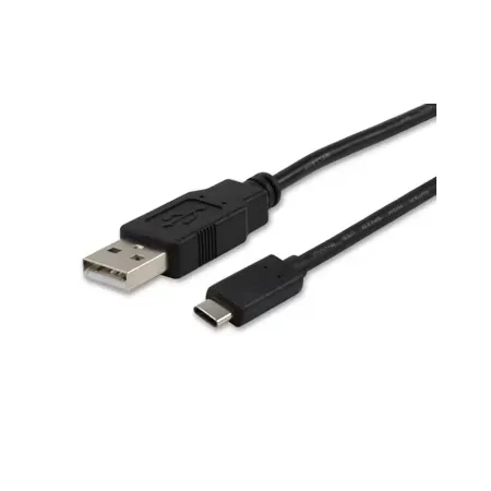 Equip 12888107 USB-kabel USB 2.0 1 m USB A USB C Svart