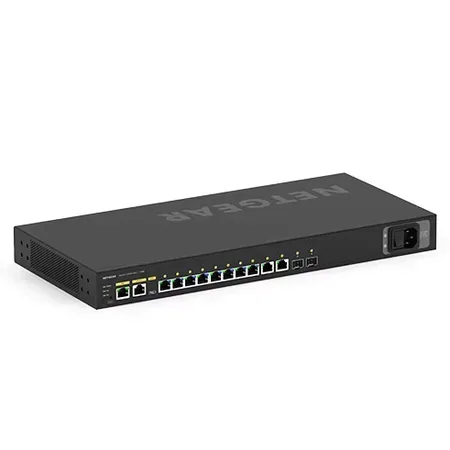 NETGEAR AV Line M4250-10G2F-PoE+ switch, 12 portar, hanterad