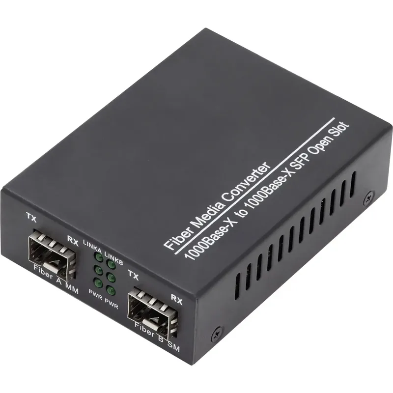 DIGITUS Professional DN-82133 mediakonverterare 2 x SFP