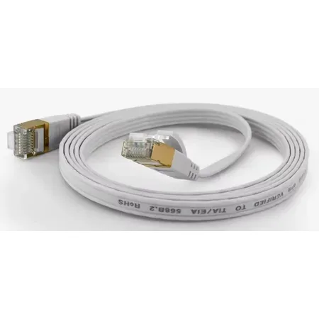 Wantec 7009 nätverkskabel vit 5 m Cat6a F/UTP