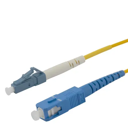 Deltaco LCSC-4-SUU InfiniBand- och fiberoptisk kabel 4 m LC SC gul