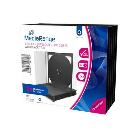 MediaRange fodral för arkiverings-CD