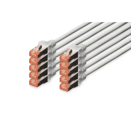 Digitus Professional patchkabel Cat6, S/FTP, grå, 3 m