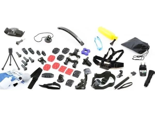 Xrec Large / Tillbehör för Gopro / Sjcam / Sony Action Cam / Tracer / Goclever / Manta / Overmax / Xiaomi / Aee etc.
