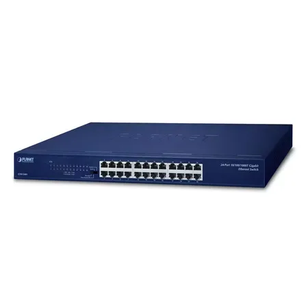 Planet 24-portars gigabit-switch, ohanterad