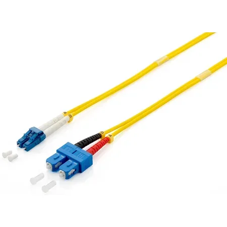 Equip 254335 InfiniBand- och fiberoptisk kabel, 5 m, LC SC, gul