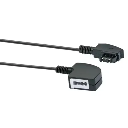 Schwaiger telefonförlängningskabel TAE-F 6P4C 6 m