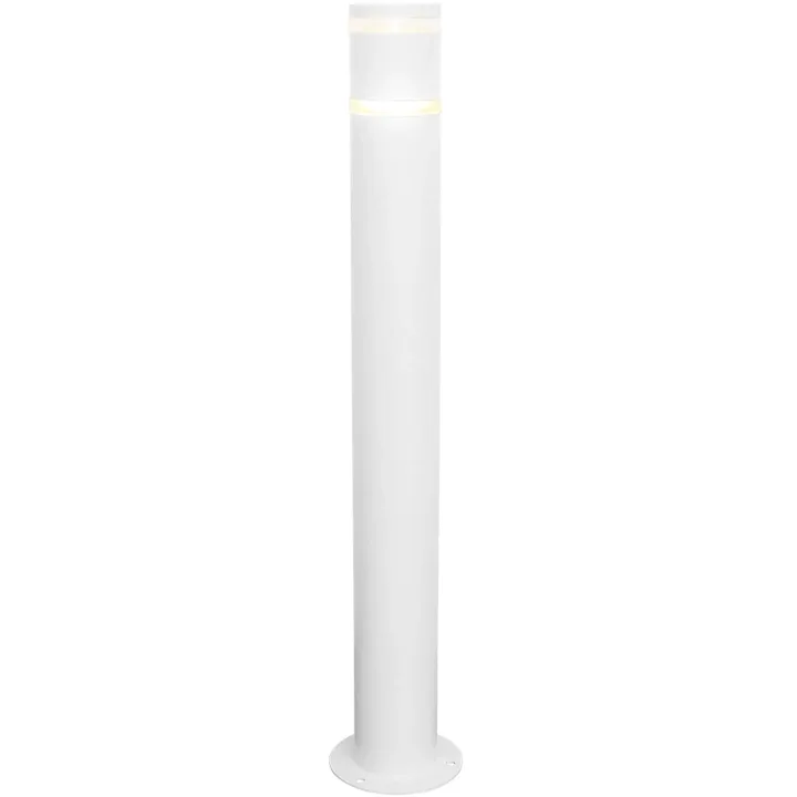 Llitt Nils Bollard Pollare 80cm E27-sockel IP44 Vit