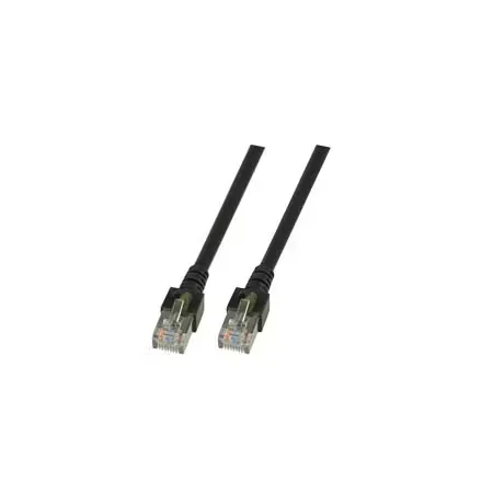 EFB Elektronik nätverkskabel Cat5e SF/UTP 10 m svart