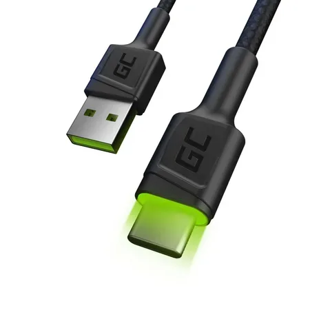 Green Cell GC Ray USB-kabel USB-A till USB-C