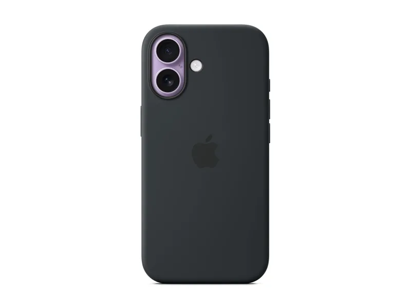 Apple iPhone 17 Silicone Case Black