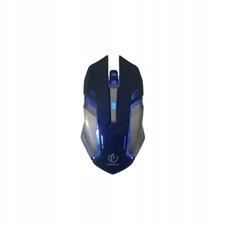 Trådbundet tangentbord + mus + matta + hörlurar Rebeltec SHERMAN Gaming USB svart bakgrundsbelyst