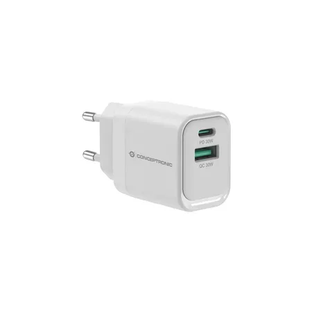 Conceptronic ALTHEA19W33 laddare, 2 portar, 33 W, GaN USB PD